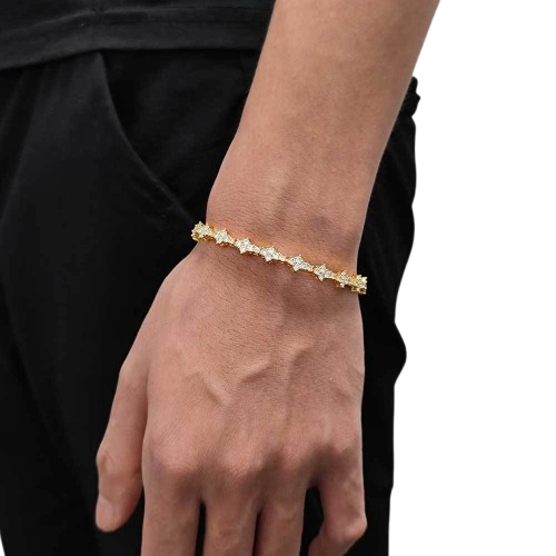 ROKT. Infinite Cross Bracelet